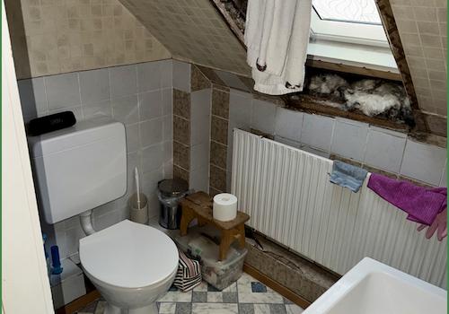 Badezimmer mit Dusche