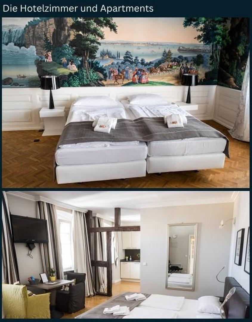 Die Hotelzimmer und Apartments