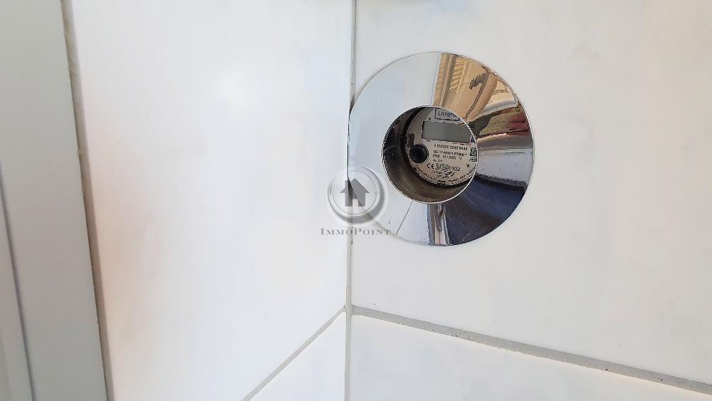 Wasseruhr im Bad