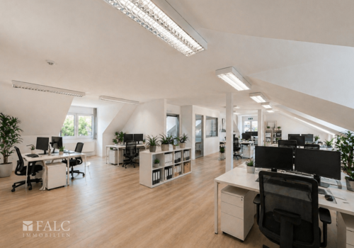 Visualisierungsvorschlag (Großraumbüro)