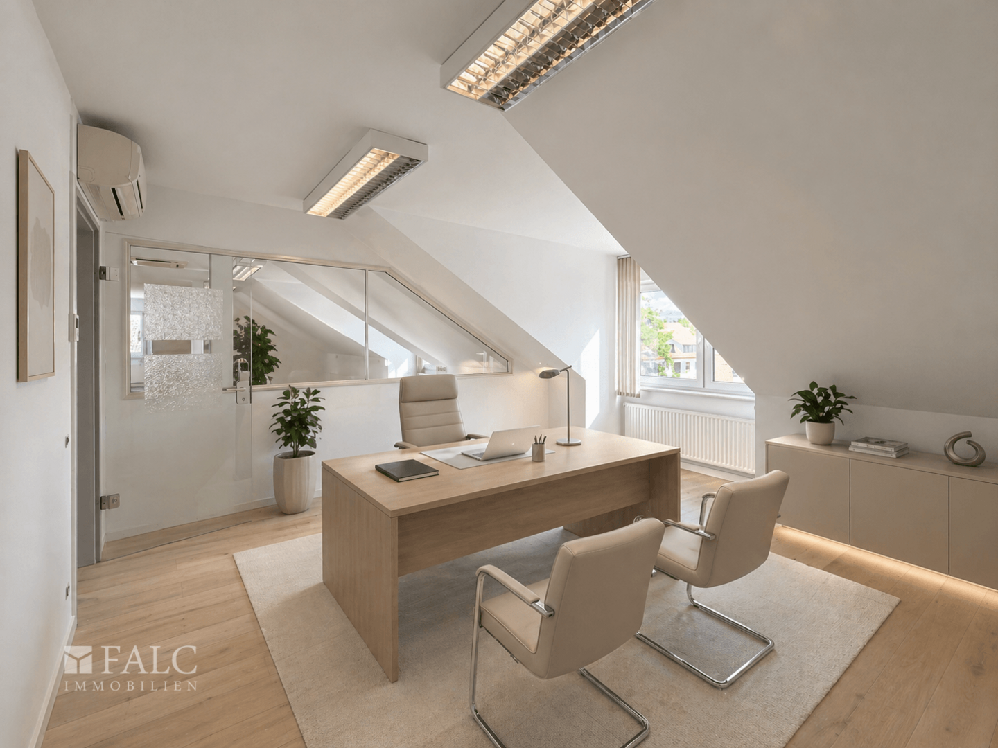 Visualisierungsvorschlag Separates Büro