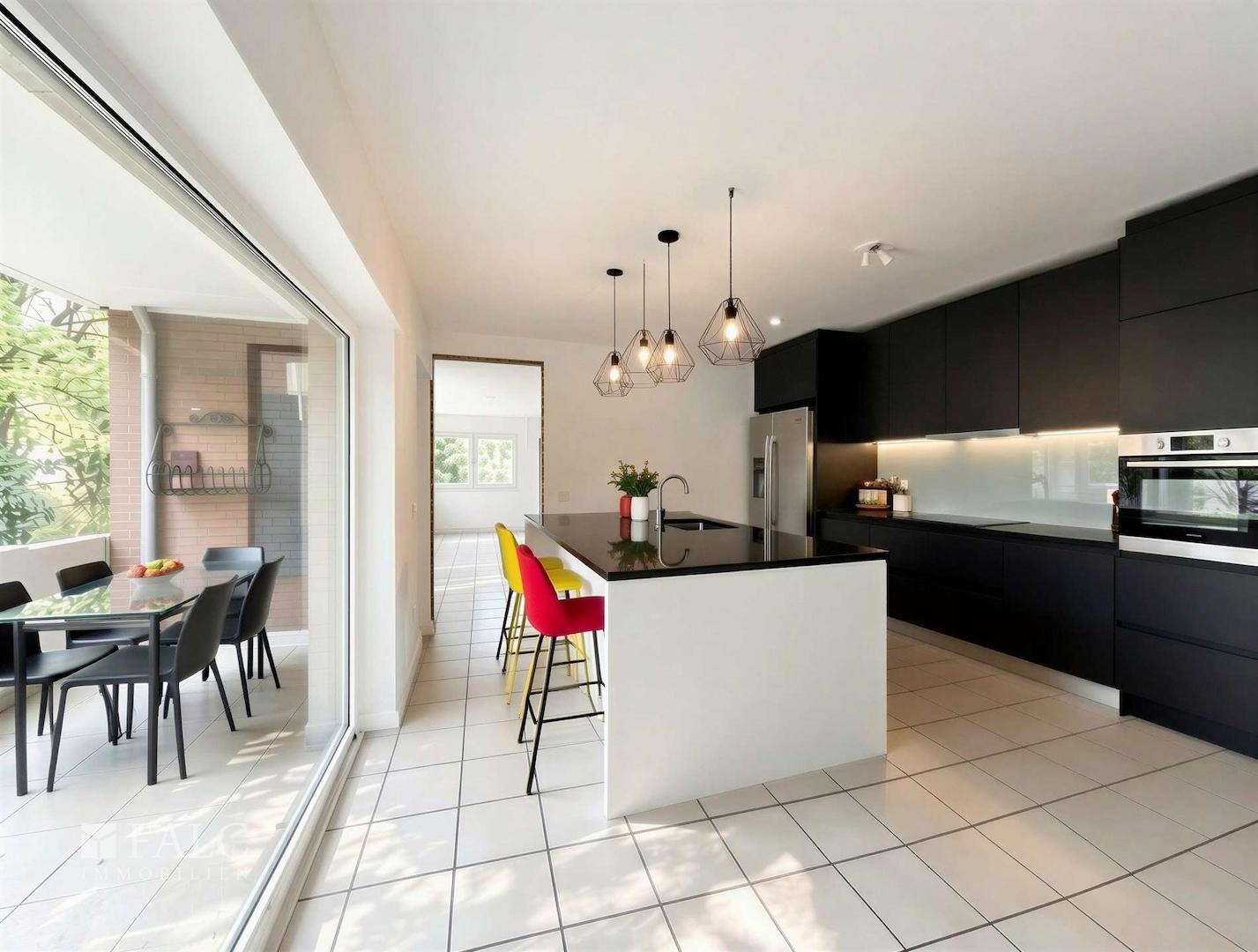 Küche (digitales Staging)