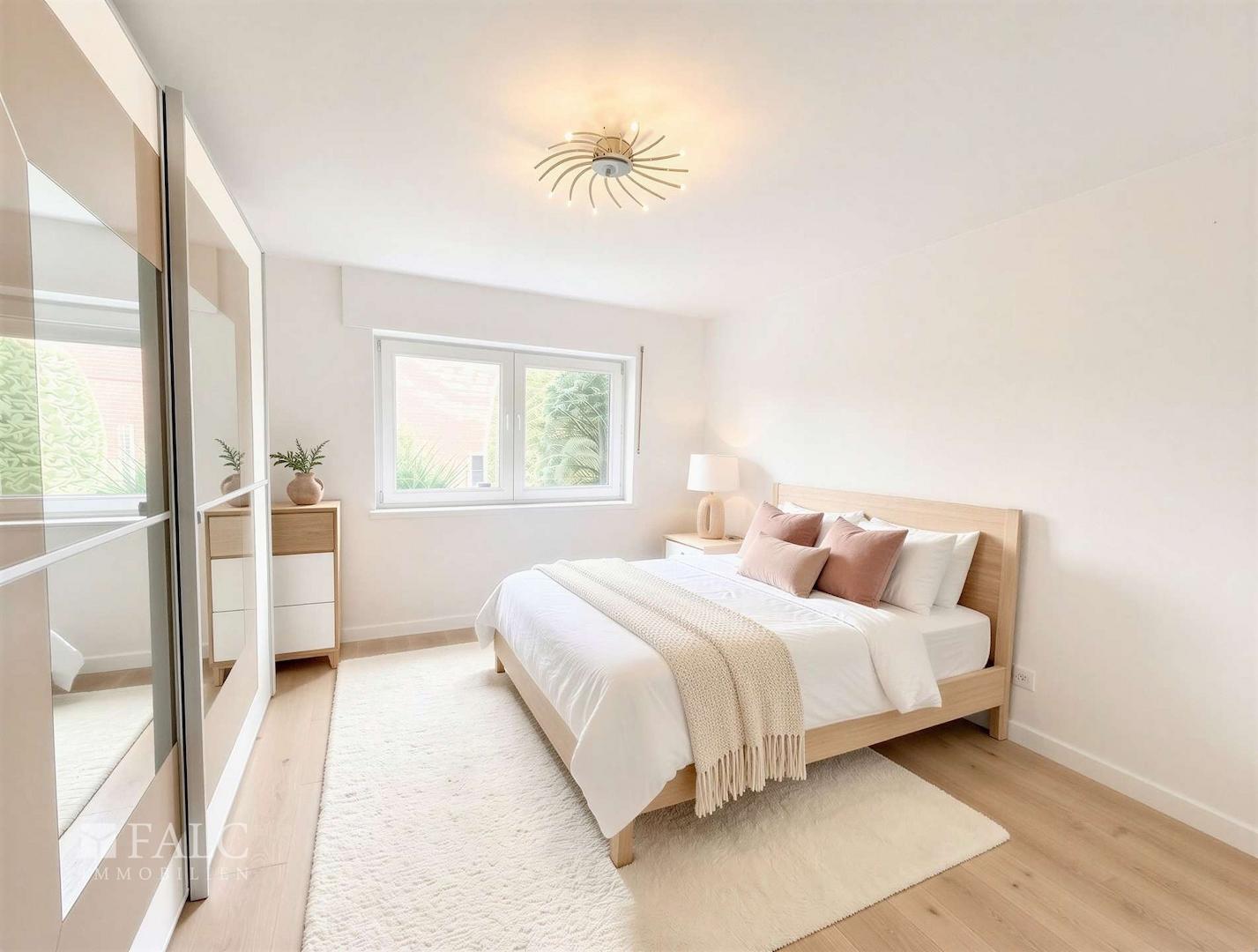 Schlafzimmer (digitales Staging)