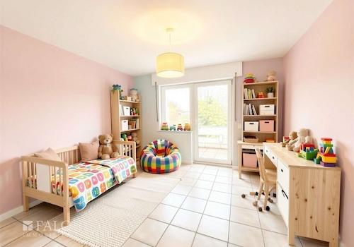 Kinderzimmer (digitales Staging)