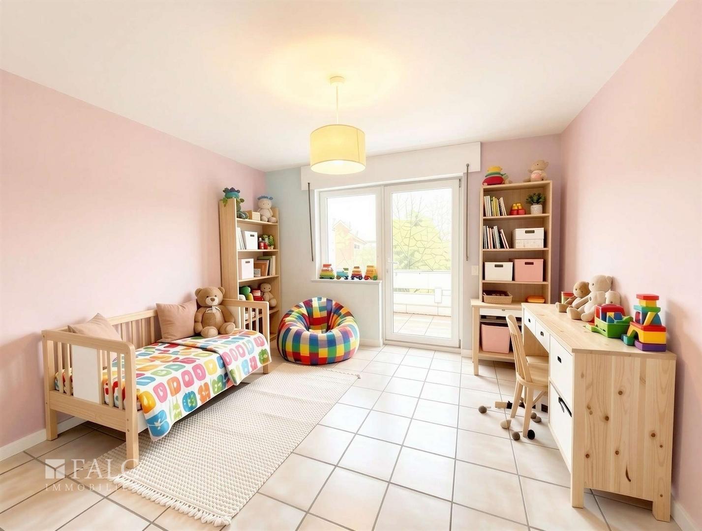 Kinderzimmer (digitales Staging)