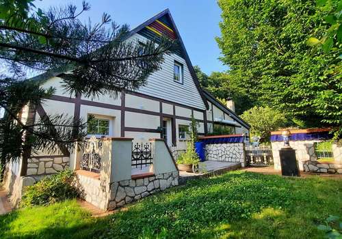 Haus Terrasse Stirnseite