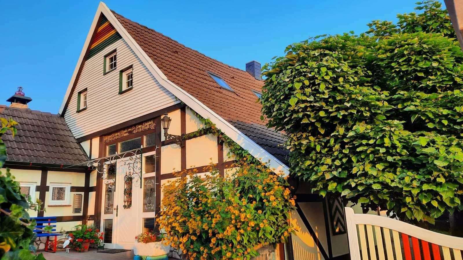Haus Seitenansicht
