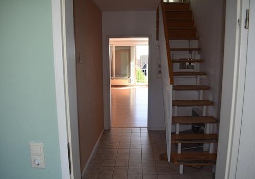 Treppenaufgang zum Dachstudio