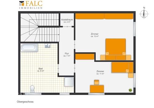 Grundriss Obergeschoss