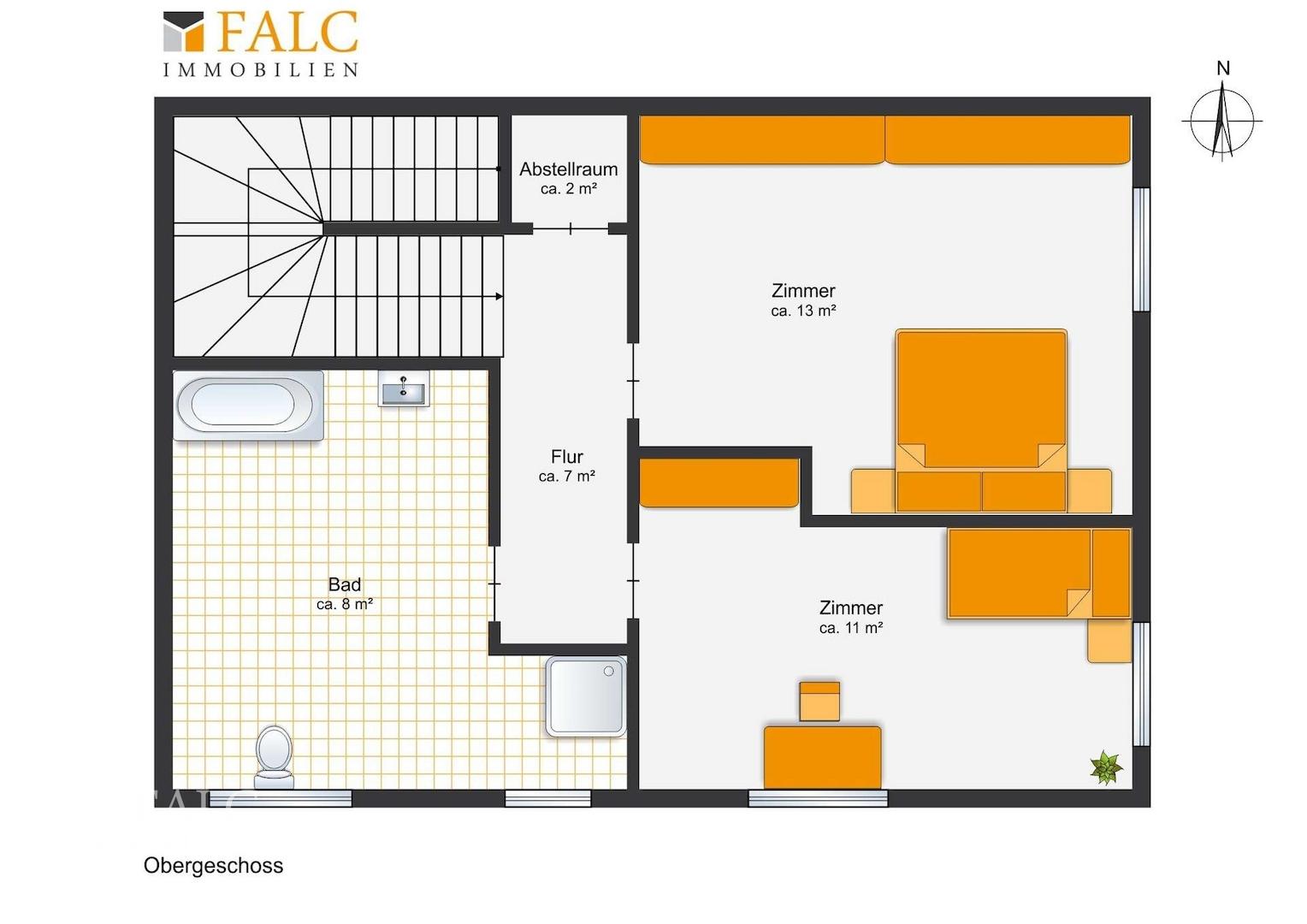 Grundriss Obergeschoss