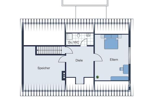 Grundriss Dachgeschoss