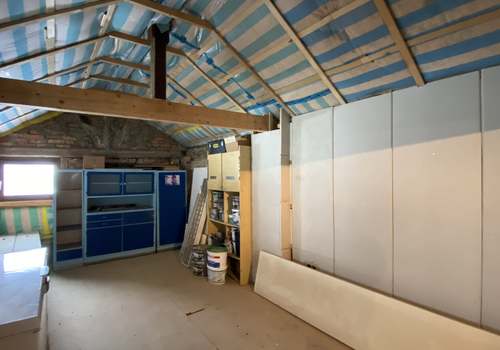 Geschoss über dem Carport