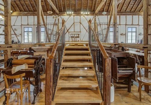 Aufgang Empore Scheune