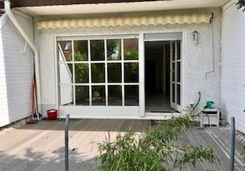 Blick auf Terrasse