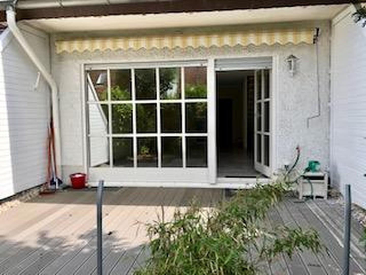 Blick auf Terrasse