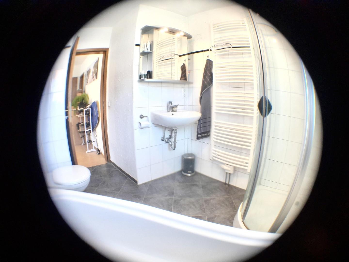 Schaumbaden im Winter