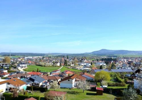 Panoramaausblick über Aldingen