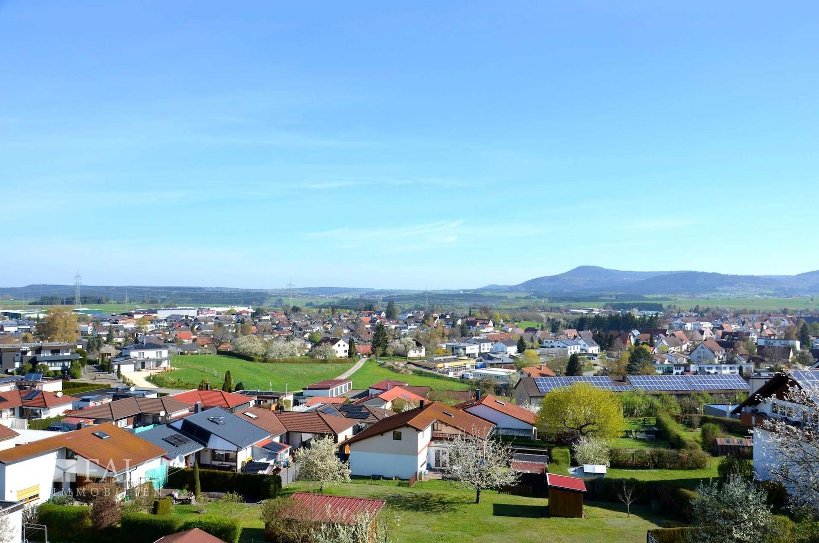 Panoramaausblick über Aldingen