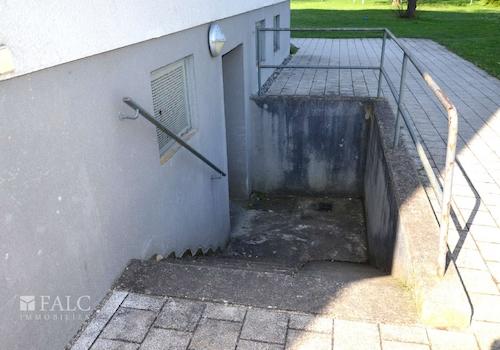 Kellereingang zum Fahrradraum