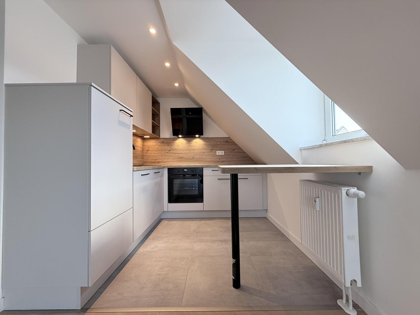 Blick in die Einbauküche