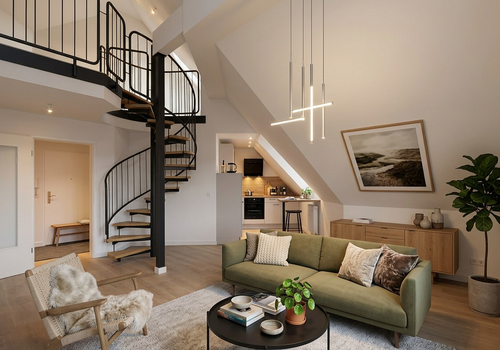 Einrichtungsbeispiel 3, Wohnen