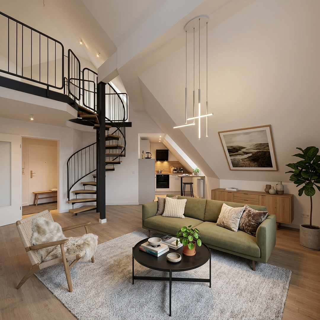 Einrichtungsbeispiel 3, Wohnen