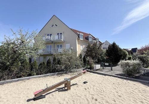 Sandkasten in der Anlage