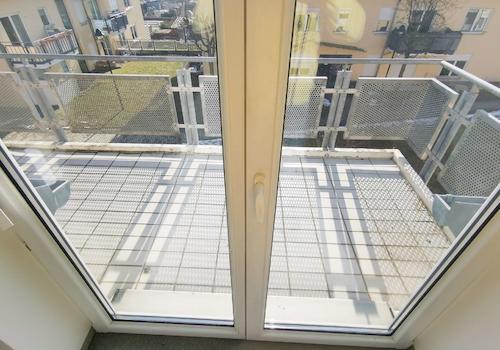Sonniger Balkon