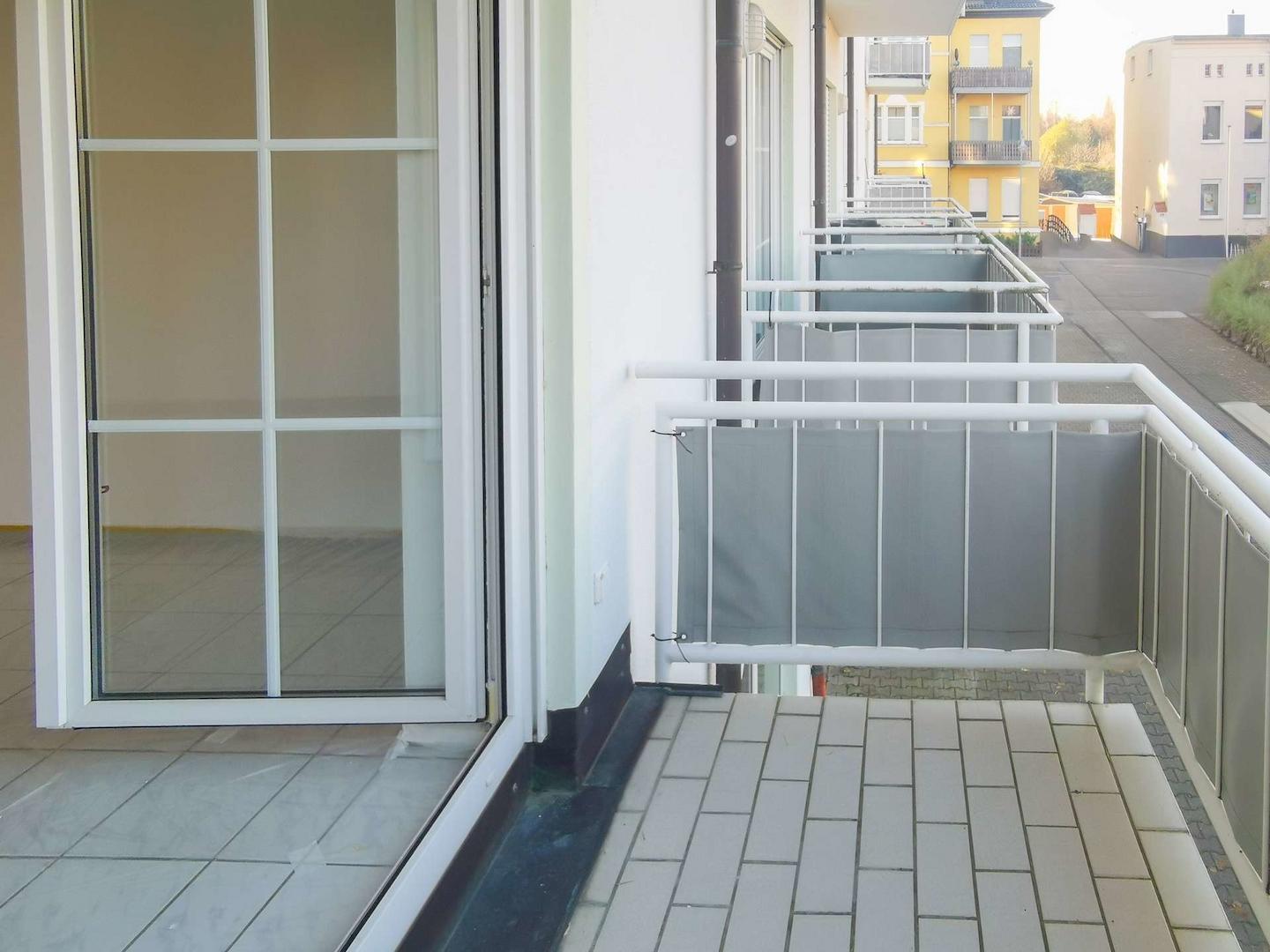 Großzüger Balkon