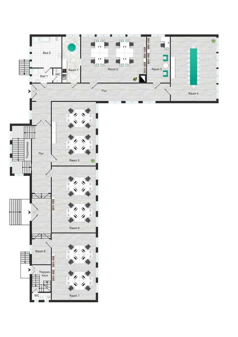 Hauptgebäude EG