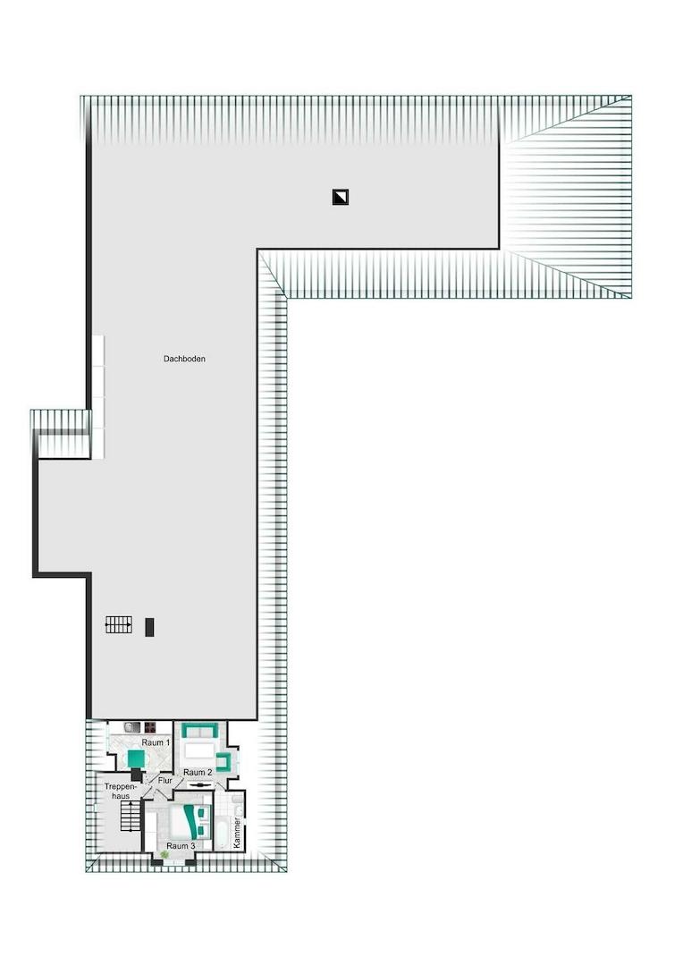 Hauptgebäude DG