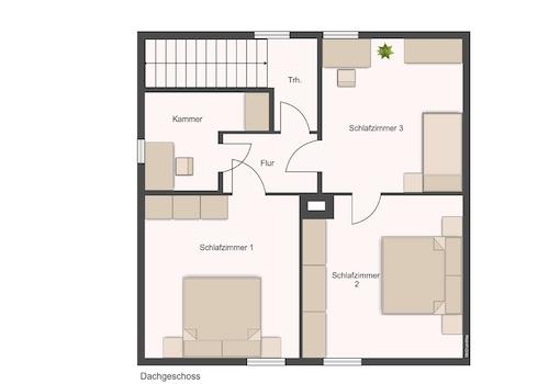 Grundriss Dachgeschoss