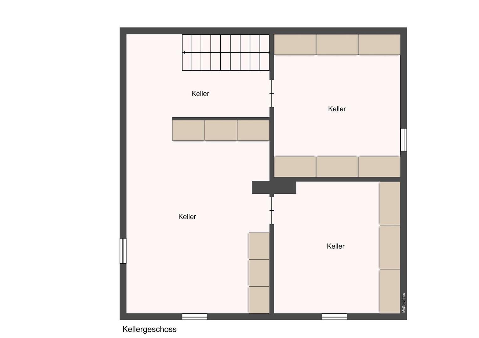 Grundriss Kellergeschoss