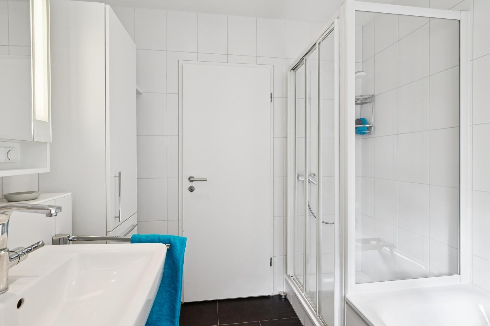 Badezimmer Blick Dusche