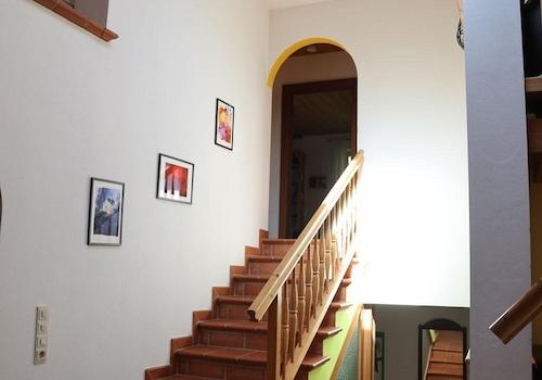 Treppe zu Ebene 3