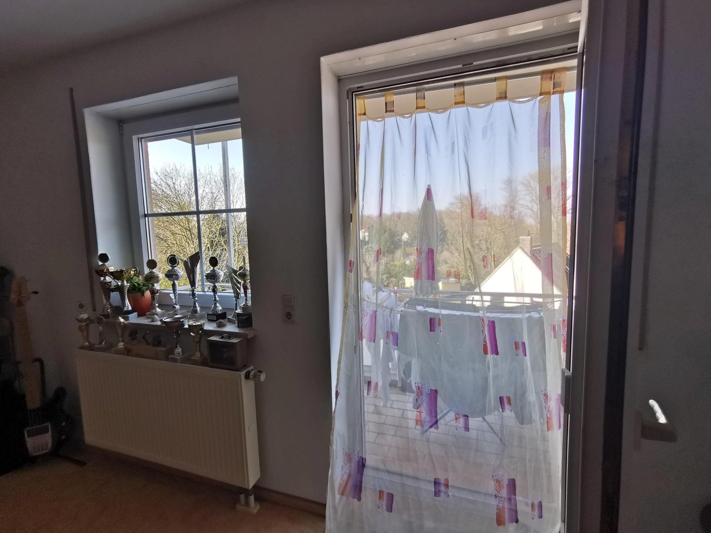 Wohnzimmer, Balkontüre