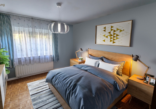 Schlafzimmer EG Visualisierung