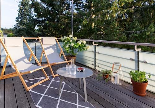 Architekten-Terrasse …