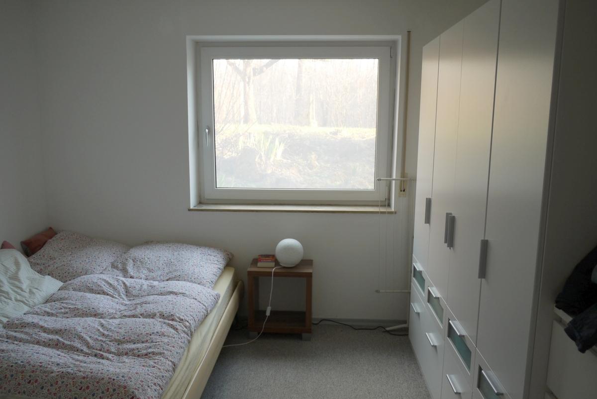 Schlafzimmer in der Einliegerwohnung