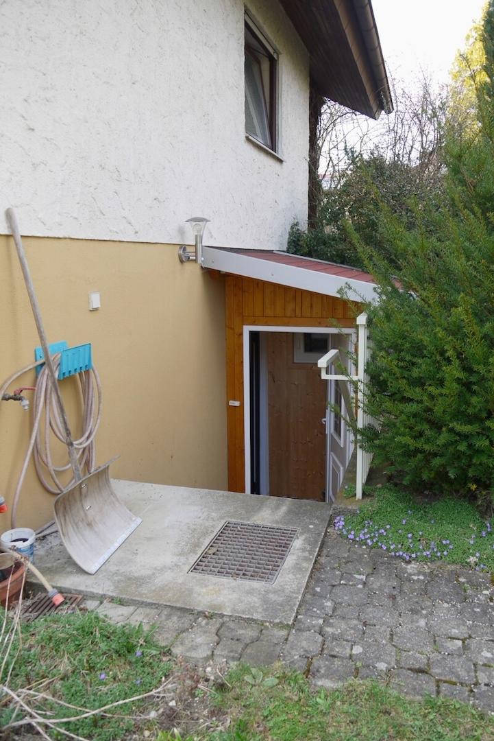 separater Eingang zur Einliegerwohnung