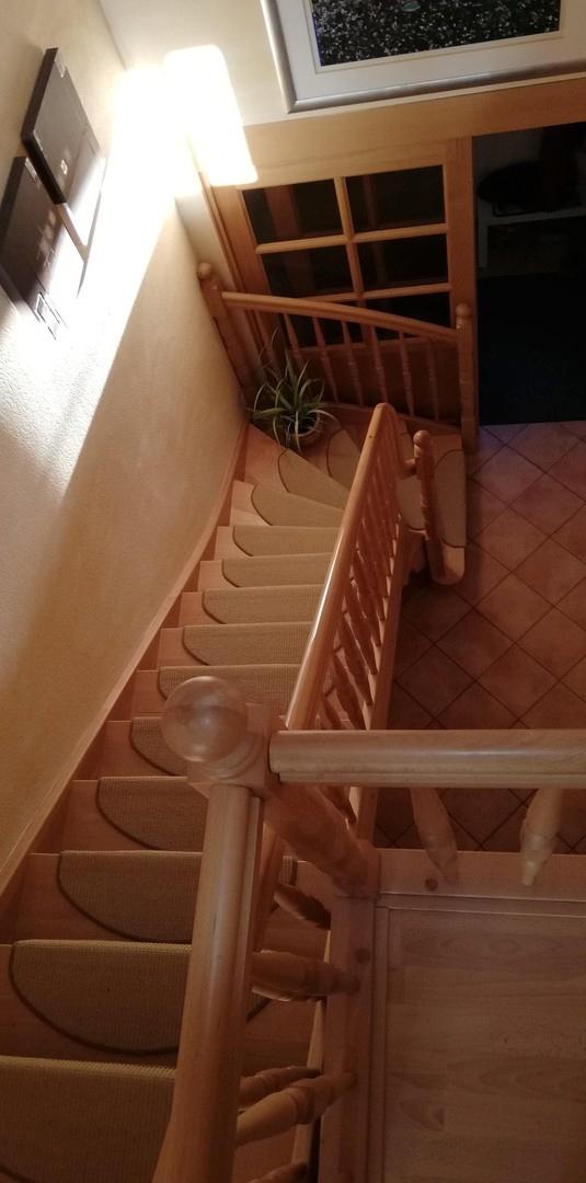 Treppe zum OG