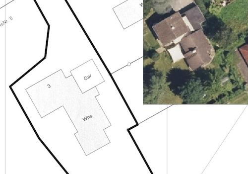 Lageplan, Luftbild 2025