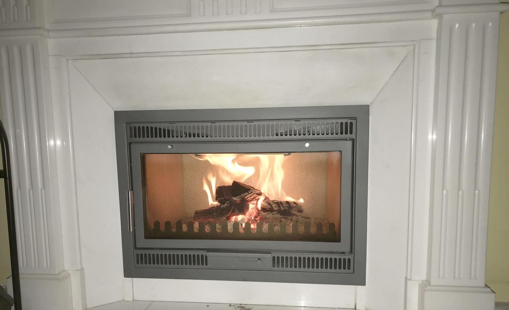 Großer Kamineinsatz