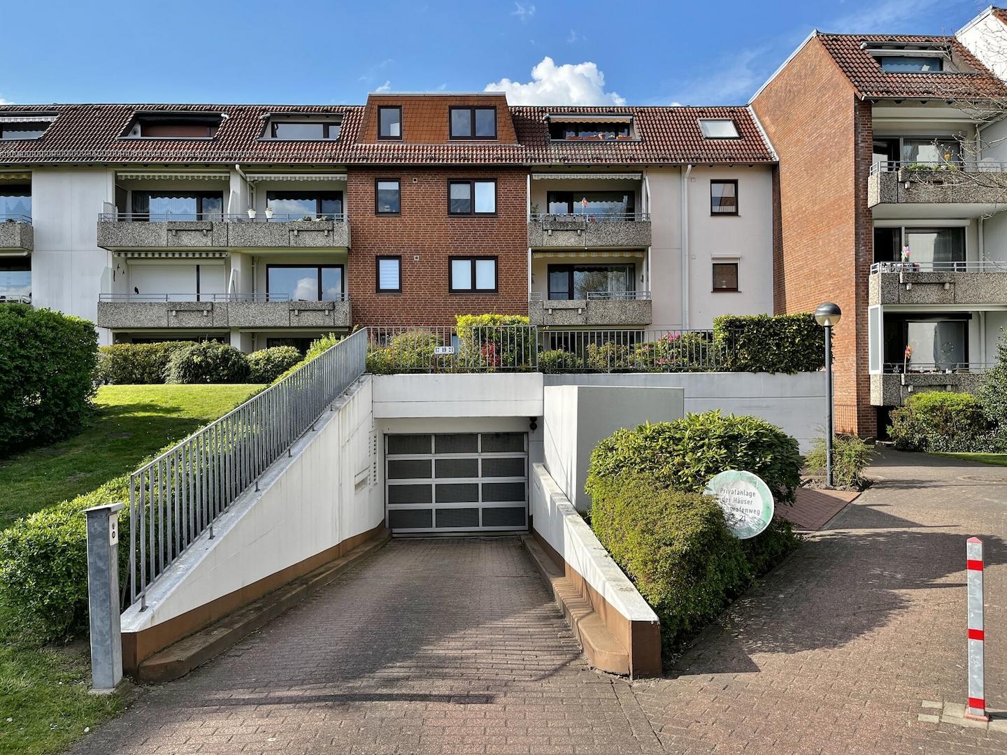 Einfahrt zur Tiefgarage
