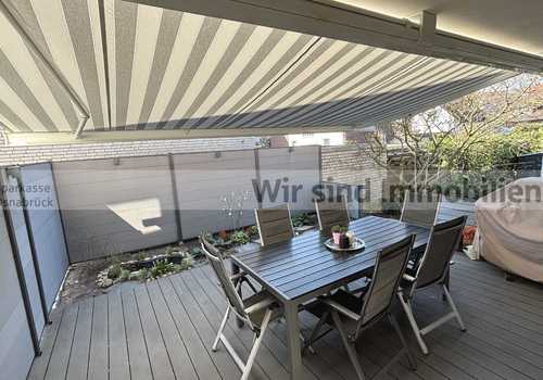 Terrasse inkl. Markise