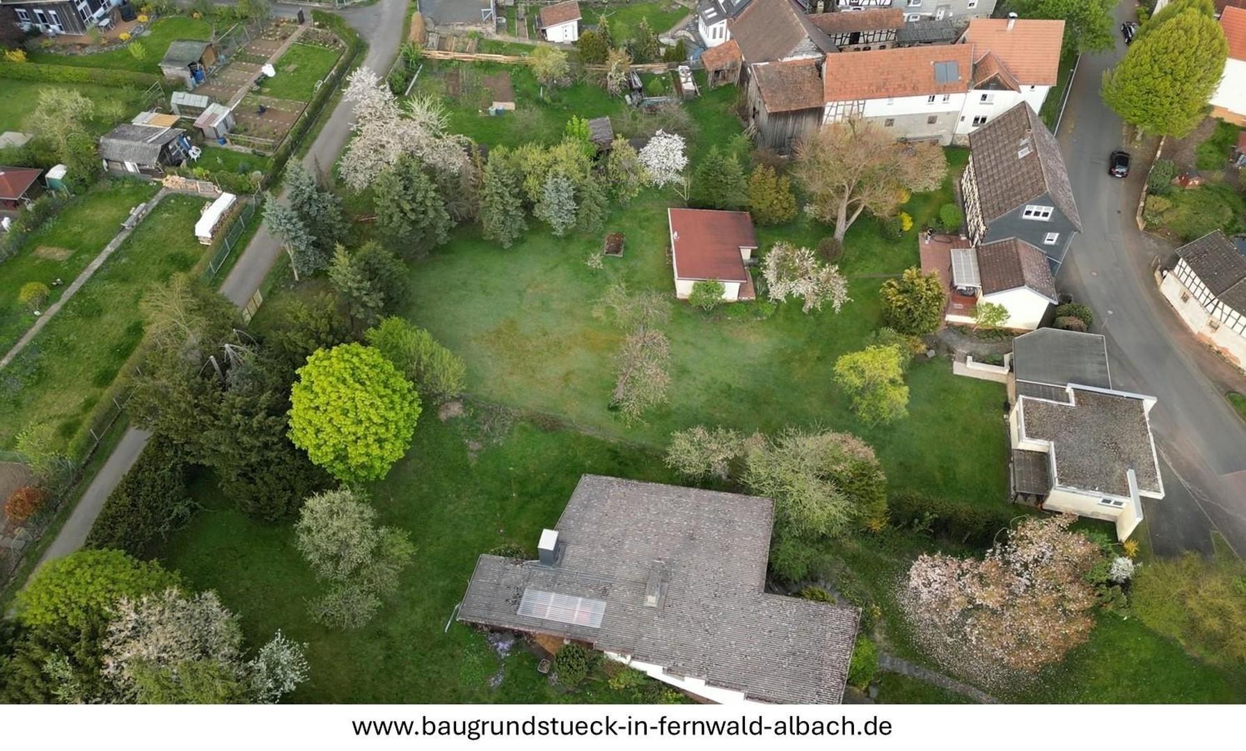 Ansicht seitlich von oben