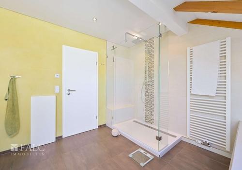 DG Badezimmer Blick Dusche