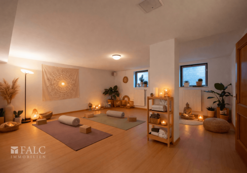 Einrichtungsbeispiel UG Zimmer Yogastudio
