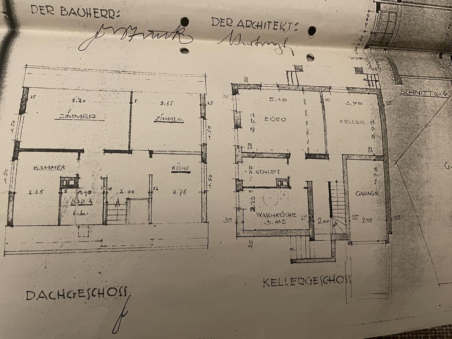 Historischer Grundriss