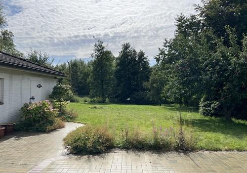 Terrasse mit Gartenblick